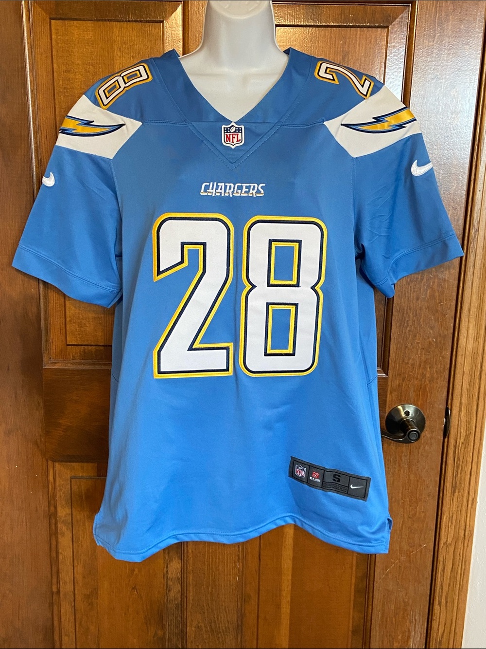 NFL San Diego Chargers Melvin Gordon #28 Nike On Field Football Jersey Small